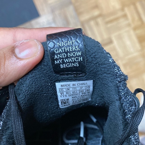 Adidas UltraBoost 4.0 “Game Of Thrones Nights Watch” Size 11 - Picture 16 of 16